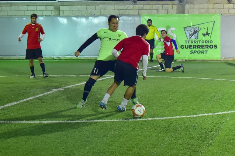 Grandes encuentros de futbol 7 se dieron ayer en una jornada de campeonatos en las canchas TSG.