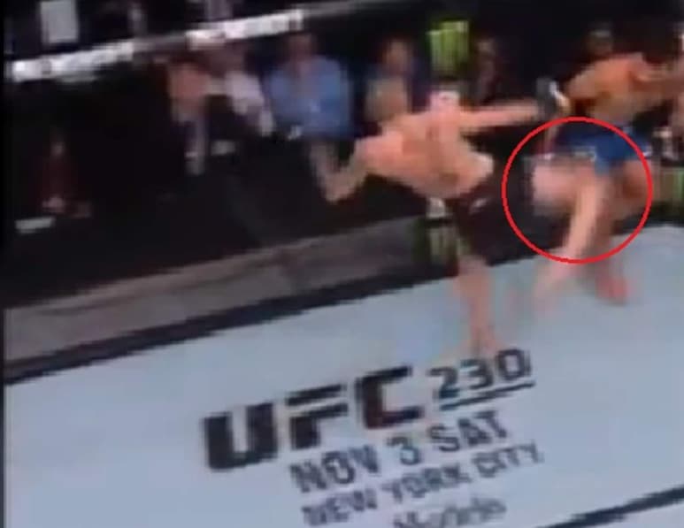 Material compartido por @ufc en Twitter.