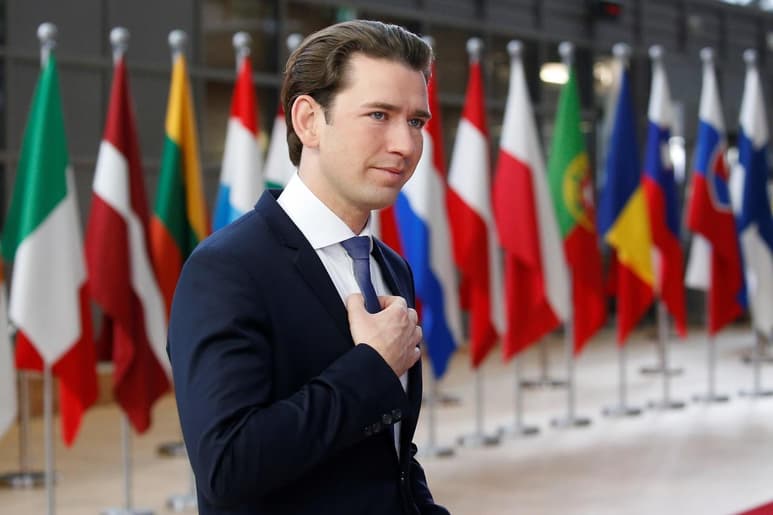 Decisión. Sebastian Kurz es una de las voces más críticas en la UE en política migratoria. (EFE)