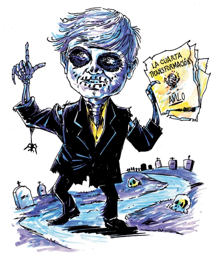 Calaveritas a personajes de la política nacional