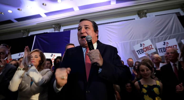 Se impuso. El senador republicano por Texas Ted Cruz pudo conservar su escaño ante el popular Beto O'Rourke. (AP)