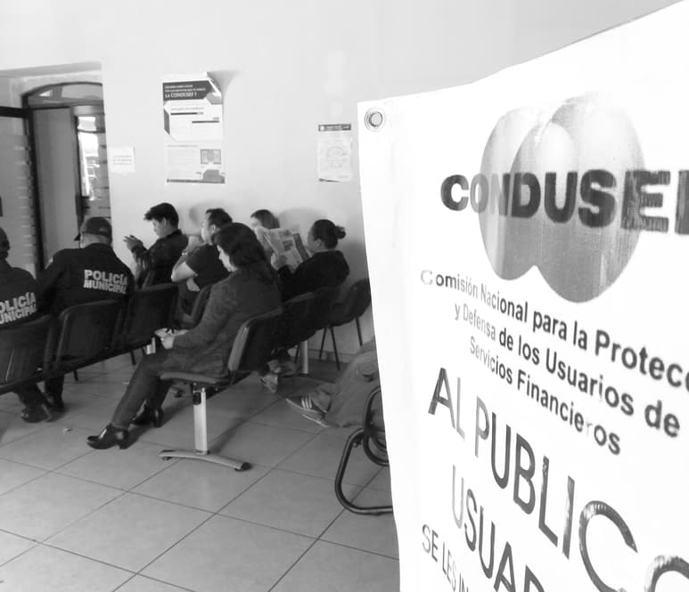 Usuarios. Se presentan en promedio 15 quejas por día contra las instituciones financieras.