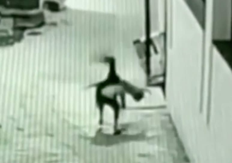 Video captado por cámaras de seguridad. (INTERNET)