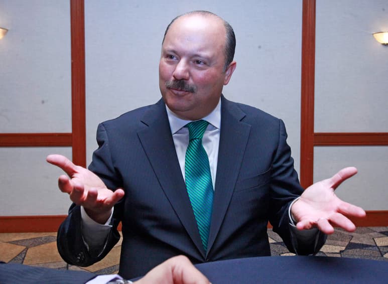 El Revolucionario Institucional decidió en octubre pasado tomar medida cautelar en contra de César Duarte, quien fue denunciado al interior del partido por el consejero político Armando Barajas. (ARCHIVO)