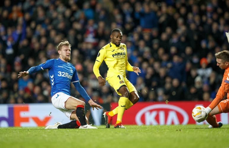 Toko Ekambi anotó cuatro tantos en la paliza de 8-0 que le metió el Villarreal al Almería en la Copa del Rey. (ARCHIVO)