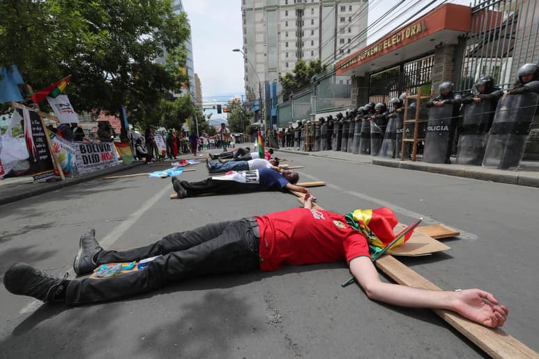 Protesta. Dejó una mujer muerta y dos policías heridos. (EL SIGLO DE TORREÓN)