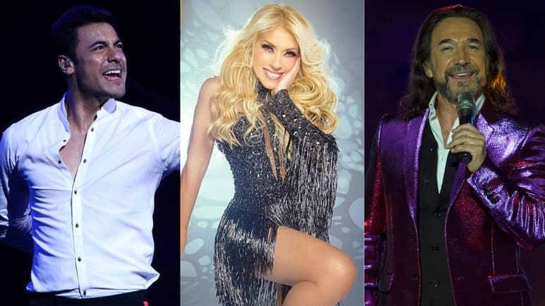 Confirmados. La alcaldesa de Viña del Mar confirmó la participación de los mexicanos Yuri, Carlos Rivera y 'El Buki'. (ARCHIVO)