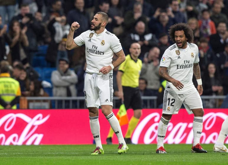 El único tanto del encuentro corrió a cargo del francés Karim Benzema al minuto 13 del primer tiempo. (EFE)