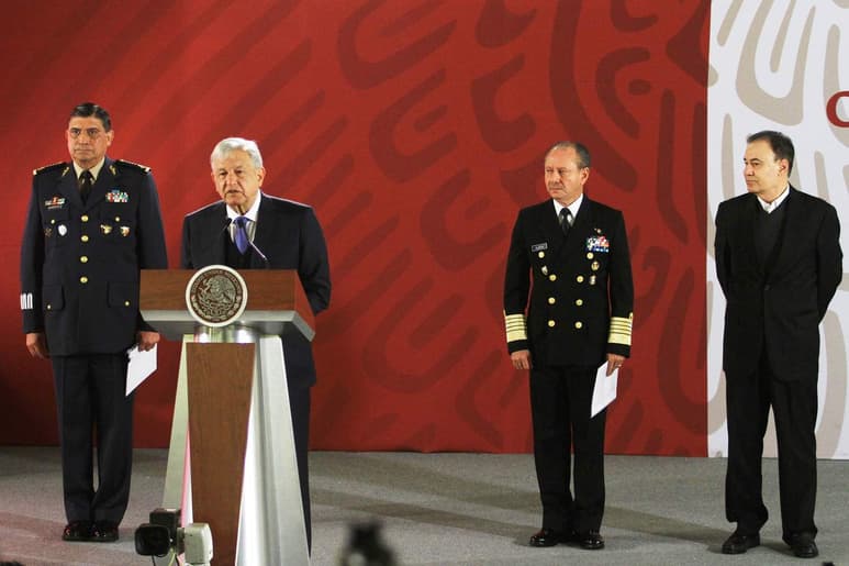 El presidente rechazó que haya subido los homicidios dolosos en su primer mes de gobierno. (NOTIMEX)
