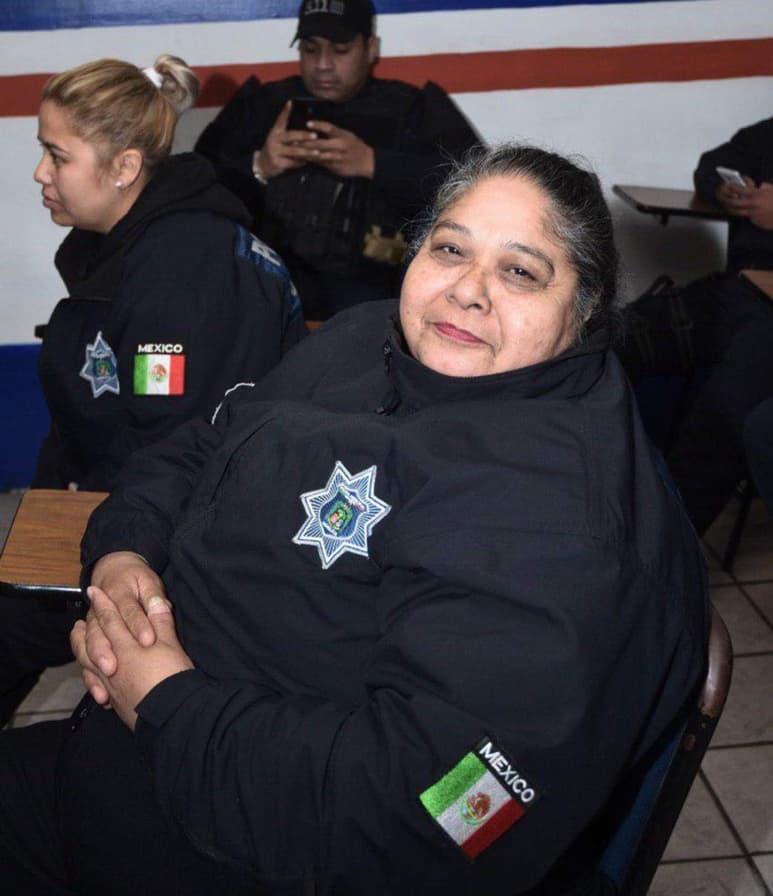 Eva Rodríguez Sánchez, es la agente con más antigüedad en la corporación en Monclova. (EL SIGLO COAHUILA)
