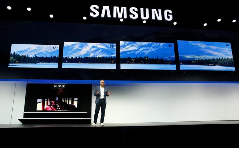 Innovación. La empresa Samsung señala que sus pantallas serán compatibles con asistentes. (ARCHIVO)