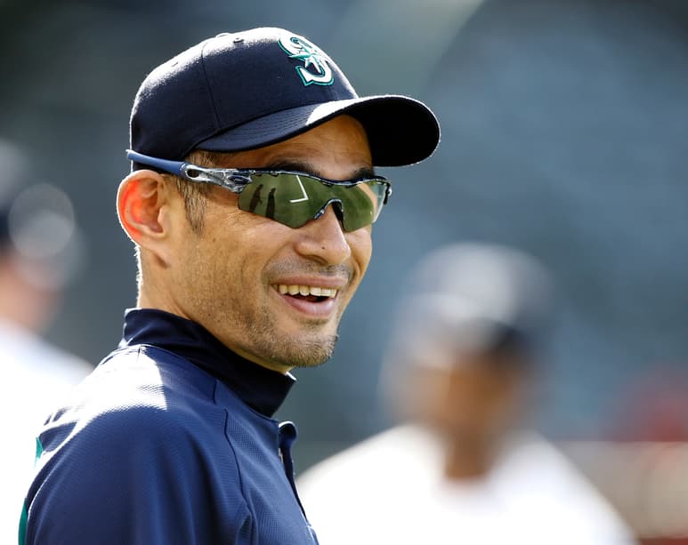 El japonés Ichiro Suzuki tiene 45 años de edad.