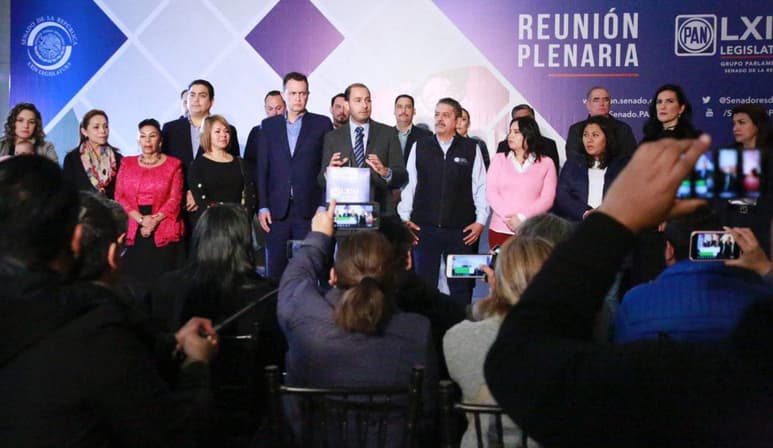 El presidente del PAN, Marko Cortés, sostuvo que están dispuestos a colaborar en un plan rector para Pemex. (TWITTER)