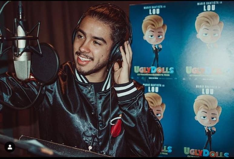 En cine. Mario Bautista presta su voz a 'Lou'.