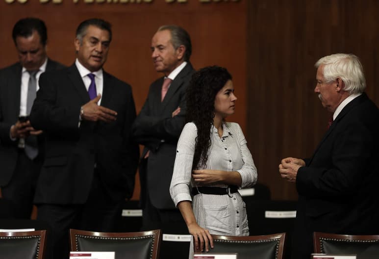 La titular de la Secretaría del Trabajo y Previsión Social (STPS), Luisa María Alcalde Luján, reiteró la postura del gobierno federal a favor de la libertad sindical, sin sindicatos amparados y con líderes electos libremente por los trabajadores. (ARCHIVO)