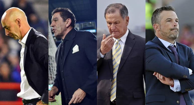 Pako Ayestarán de Pachuca, David Patiño de Pumas, Enrique Meza de Puebla y finalmente Rafael Puente del Río en Querétaro. (Especial)