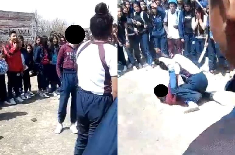 El video que muestra el incidente se compartió a través de redes sociales.