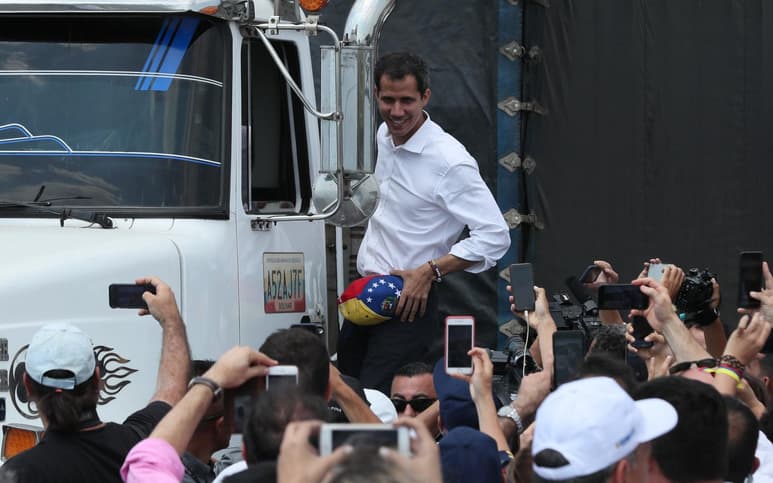 Cambio. Guaidó aseguró a 'Nóvaya Gazeta' que 'la mayoría de los venezolanos quieren cambios'. (EFE)