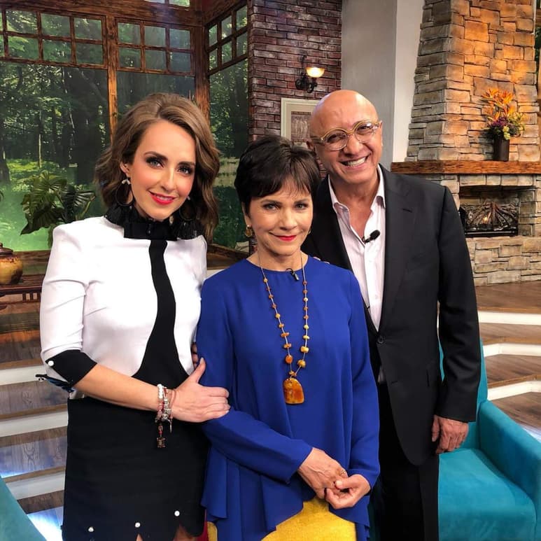 “La Choco”, quien forma parte de las filas de televisión Azteca desde el 2004, fue la candidata elegida para orquestar este reality musical. (ESPECIAL)