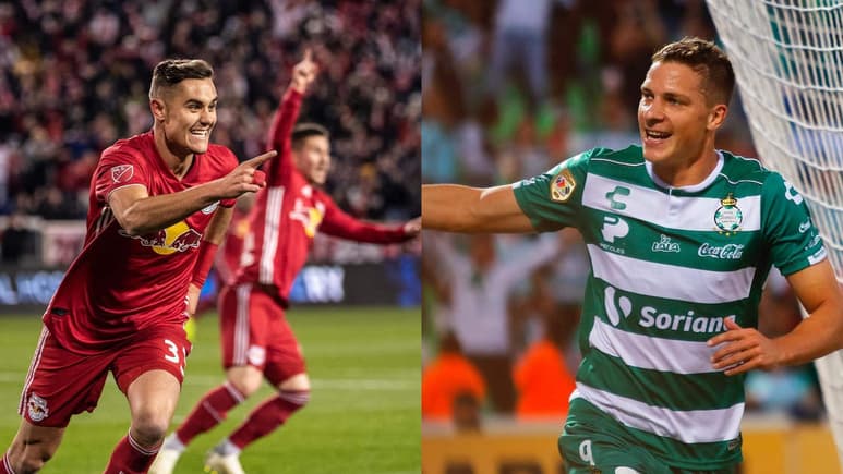 Santos Laguna enfrenta el primer partido de ida de los cuartos de final de la Concachampions contra el equipo Nueva York Red Bulls. (ESPECIAL)