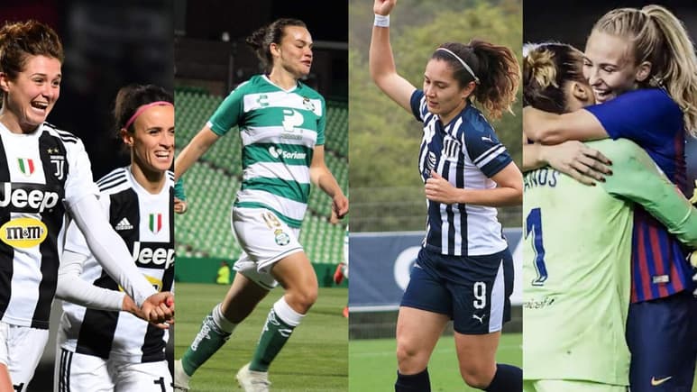 Clubs a nivel nacional e internacional, han reconocido a las mujeres en el marco del Día Internacional de la Mujer. (ESPECIAL)