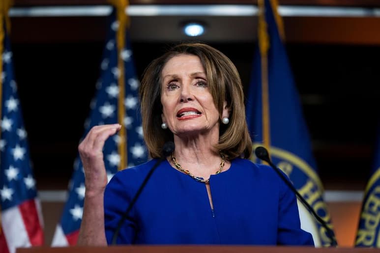 La líder demócrata de la Cámara de Representantes, Nancy Pelosi, descartó ayer un proceso político para destituir a Trump. (EFE)