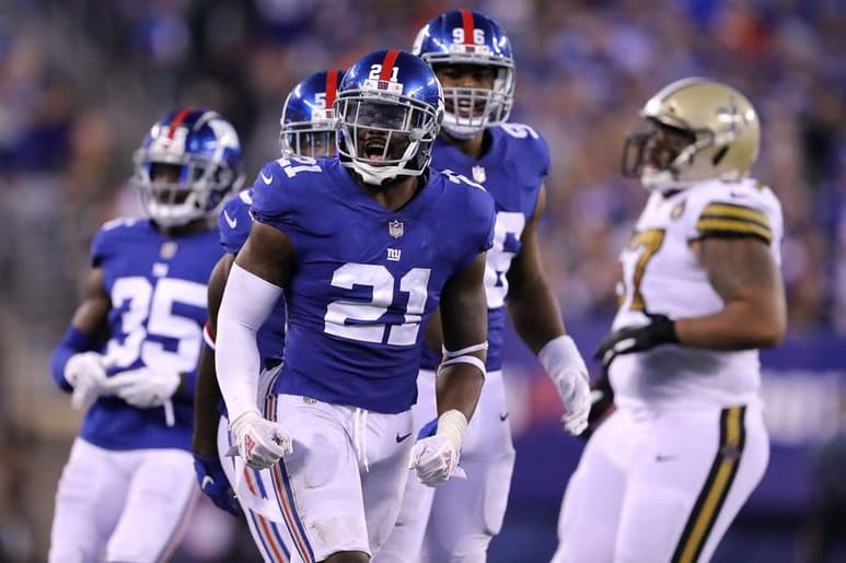 Landon Collins enfrentará dos veces a los Giants, su exequipo, en la temporada que viene. (Especial)