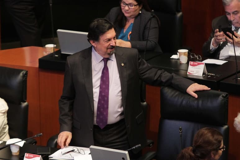 Joé Juan Janeiro está ligado a Napoleón Gómez Urrutia por la sociedad con su hijo Alejandro Gómez Casso en la empresa AGC. (ARCHIVO)