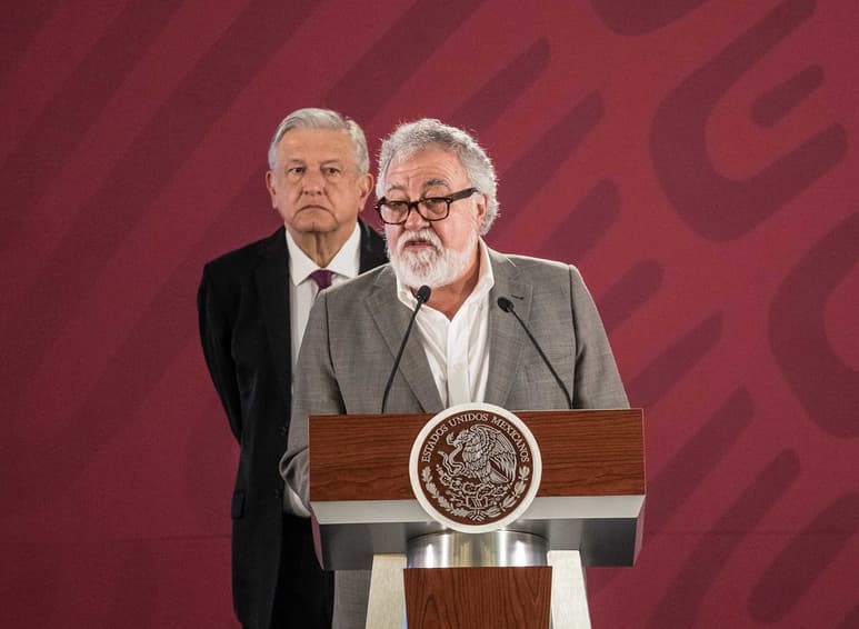 El subsecretario Alejandro Encinas aseguró que pedirán más recursos. (EL UNIVERSAL)