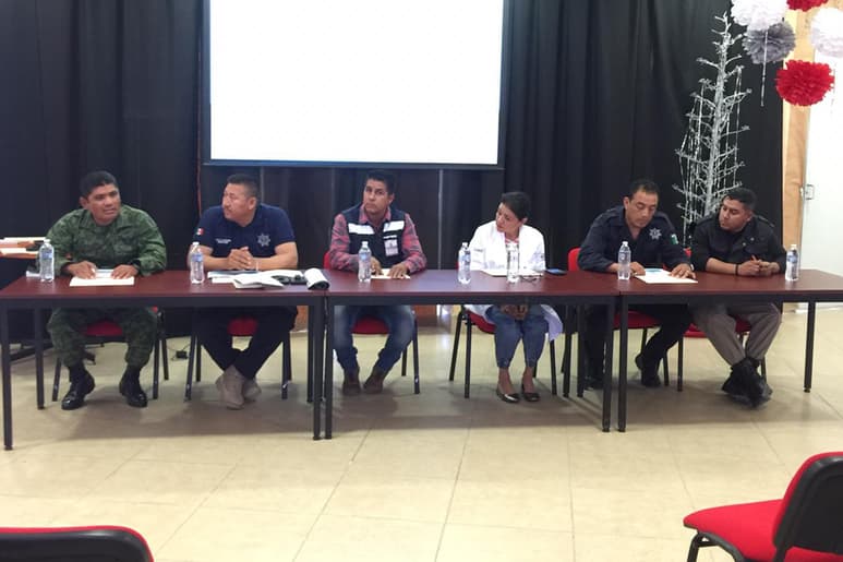 Corporaciones y dependencias de Madero se reunieron para afinar detalles del Operativo de Semana Santa. (EL SIGLO DE TORREÓN)