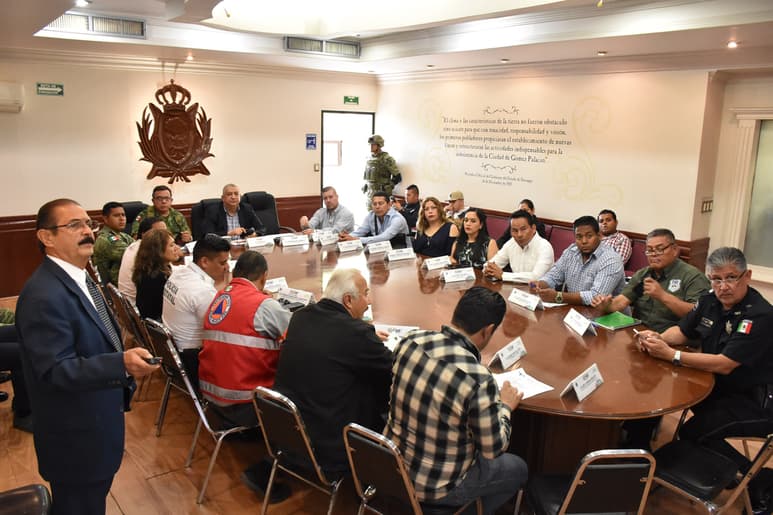 Ayer se efectuó la reunión mensual de revisión de indicadores delictivos, donde se insistió en las cifras del CCI. (EL SIGLO DE TORREÓN)