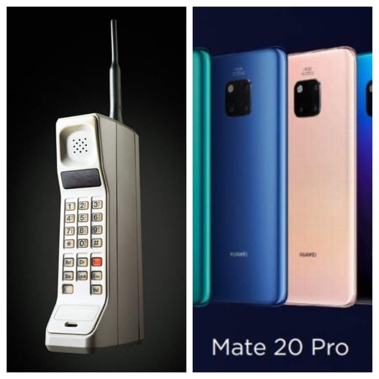 La tecnología ha evolucionado a la telefonía móvil, ayer se celebró la primera llamada que se realizó por celular. El celular que parecía un ladrillo y el costo de la llamada alcanzó 7 mil euros. (ARCHIVO)