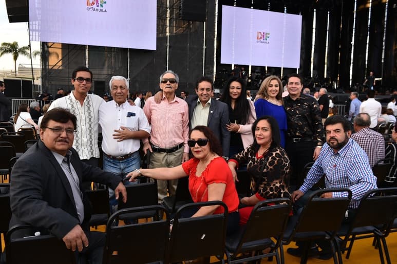 En familia.