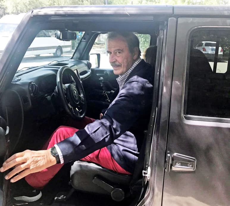 Vicente Fox denunció ayer que personas armadas intentaron ingresar a su rancho. (ARCHIVO)