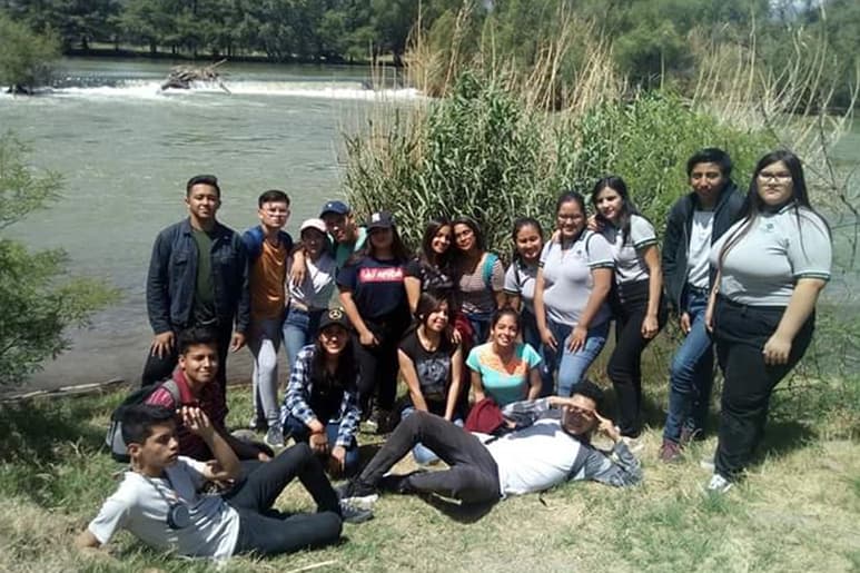 Los recorridos se realizaron sobre la rivera del río del Parque Ecológico, donde expusieron diferentes maneras de preservarlo. (EL SIGLO DE TORREÓN)