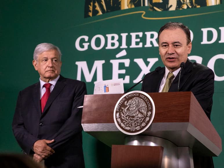 Alfonso Durazo, secretario de Seguridad Pública y Atención Ciudadana, presentará hoy jueves al Senado el paquete de las leyes secundarias de la Guardia Nacional. (ARCHIVO)
