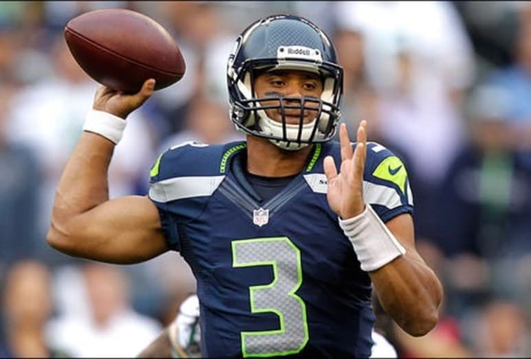 Russell Wilson llegó a la NFL en 2012 y siempre ha jugado con los Halcones Marinos de Seattle.