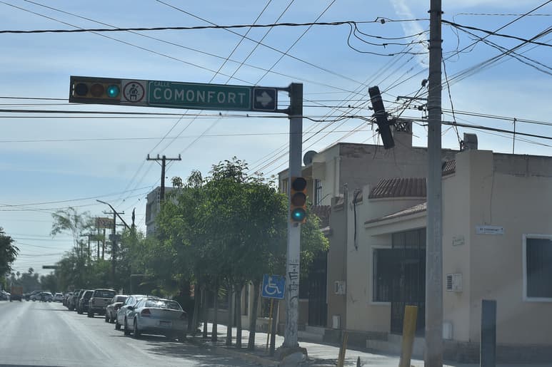 Sin luz, entre Comonfort y Allende