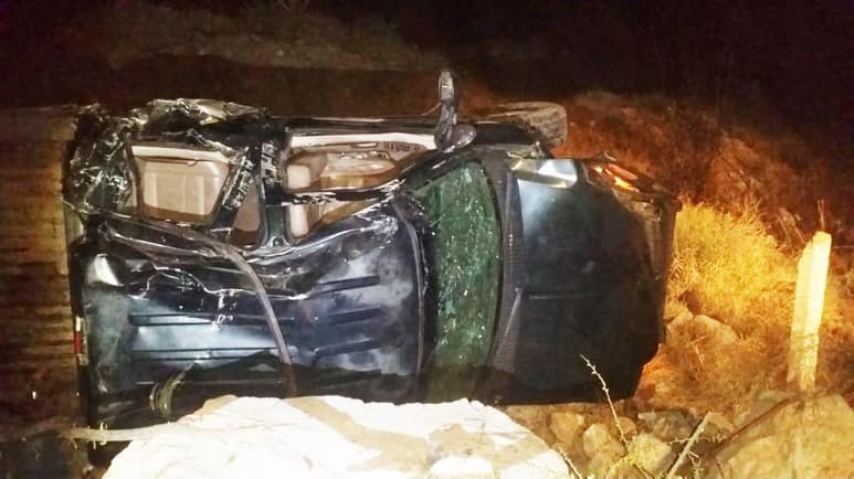 El accidente cobró la vida de tres personas en la autopista Durango-Gómez Palacio. (EL SIGLO DE TORREÓN)