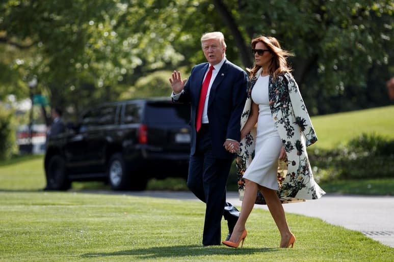 El presidente Trump se alegró de que el informe de Mueller no revela una conspiración con el Gobierno ruso.