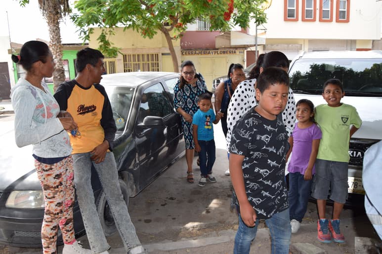 Para afinar detalles ayer tuvieron una reunión con algunos de los soñadores y las personas que los apadrinarán.