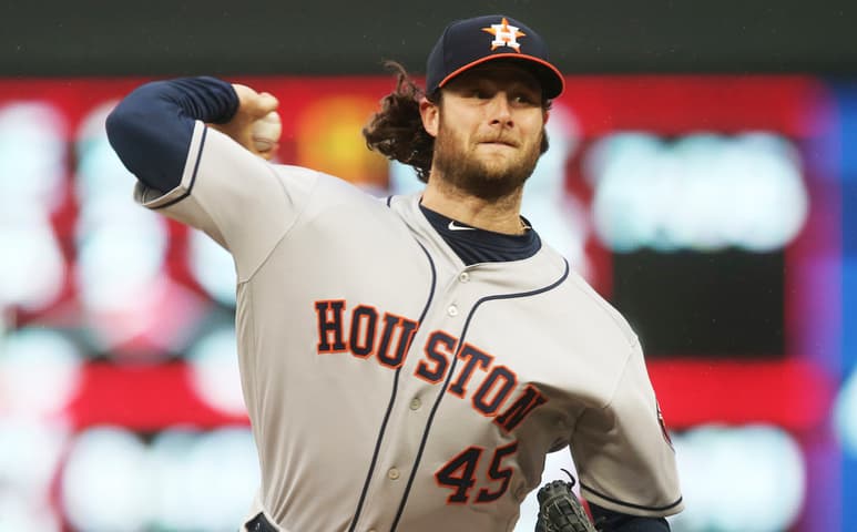 Gerrit Cole aceptó apenas un hit y no permitió carreras en siete entradas de trabajo, en la victoria de Astros 11-0 sobre Mellizos.