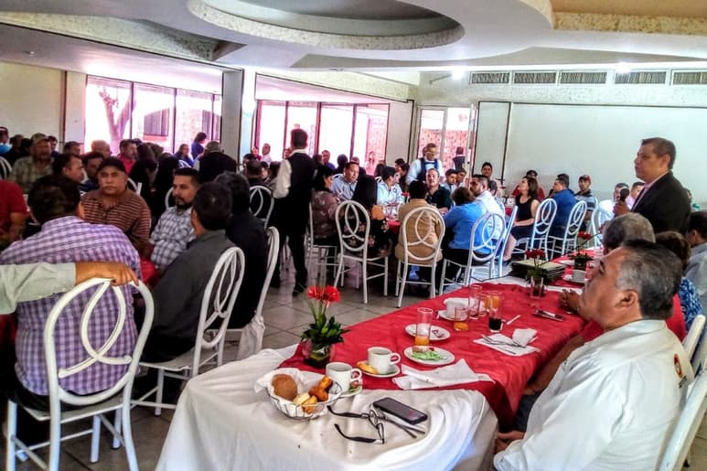 En el Día del Trabajo, las organizaciones sindicales adheridas a la CTM efectuaron una reunión. (EL SIGLO DE TORREÓN) 