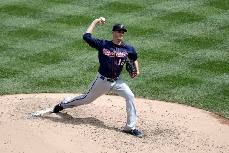 Jake Odorizzi no permitió carreras en seis entradas de trabajo en la victoria de Mellizos 7-3 sobre los Yanquis. (AP)