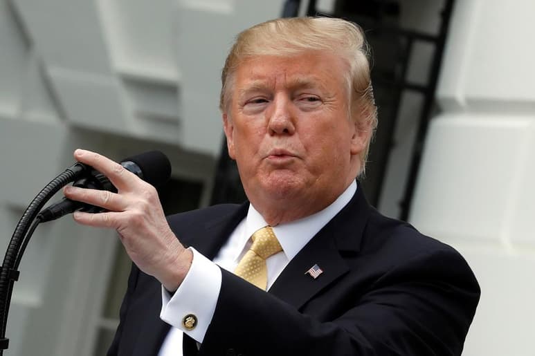 Trump dijo que Mark Morgan es un verdadero patriota estadounidense y hará un buen papel. (EFE)