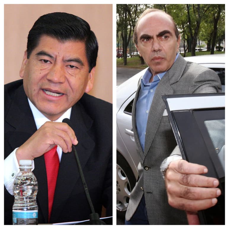 Tanto el exgobernador Mario Marín como el empresario Kamel Nacif son buscados en 190 países por la Interpool. (ARCHIVO)