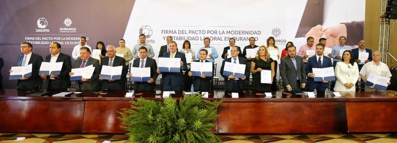 Con este pacto se fomentará el empleo de calidad, conservarlos y generar nuevos. (EL SIGLO DE TORREÓN)