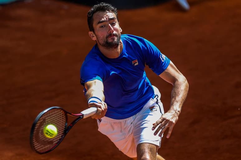 Cilic sufrió una intoxicación alimenticia en la víspera del encuentro. (AGENCIA)