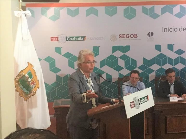 Sánchez Cordero declaró que se debe hacer un reconocimiento a los policías que cumpliendo con su deber fueron desaparecidos, sobre todo aquéllos que van a reivindicar la figura del policía.