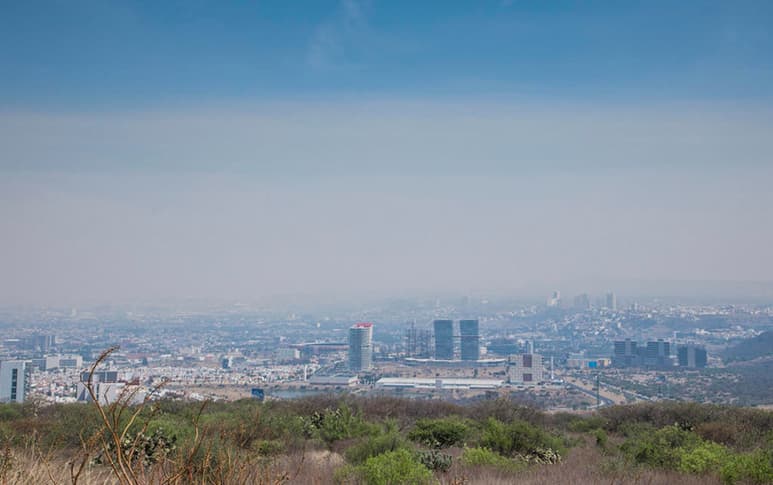 Del Prete Tercero dejó claro que la calidad del aire en Querétaro no afecta por el momento la salud de la población. (ARCHIVO)